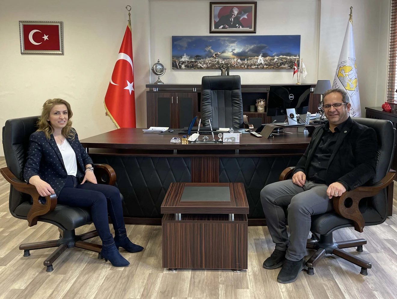 Rektör Yardımcısı Prof. Dr. Ahmet Tuğrul Polat İletişim Fakültesini ziyaret etti